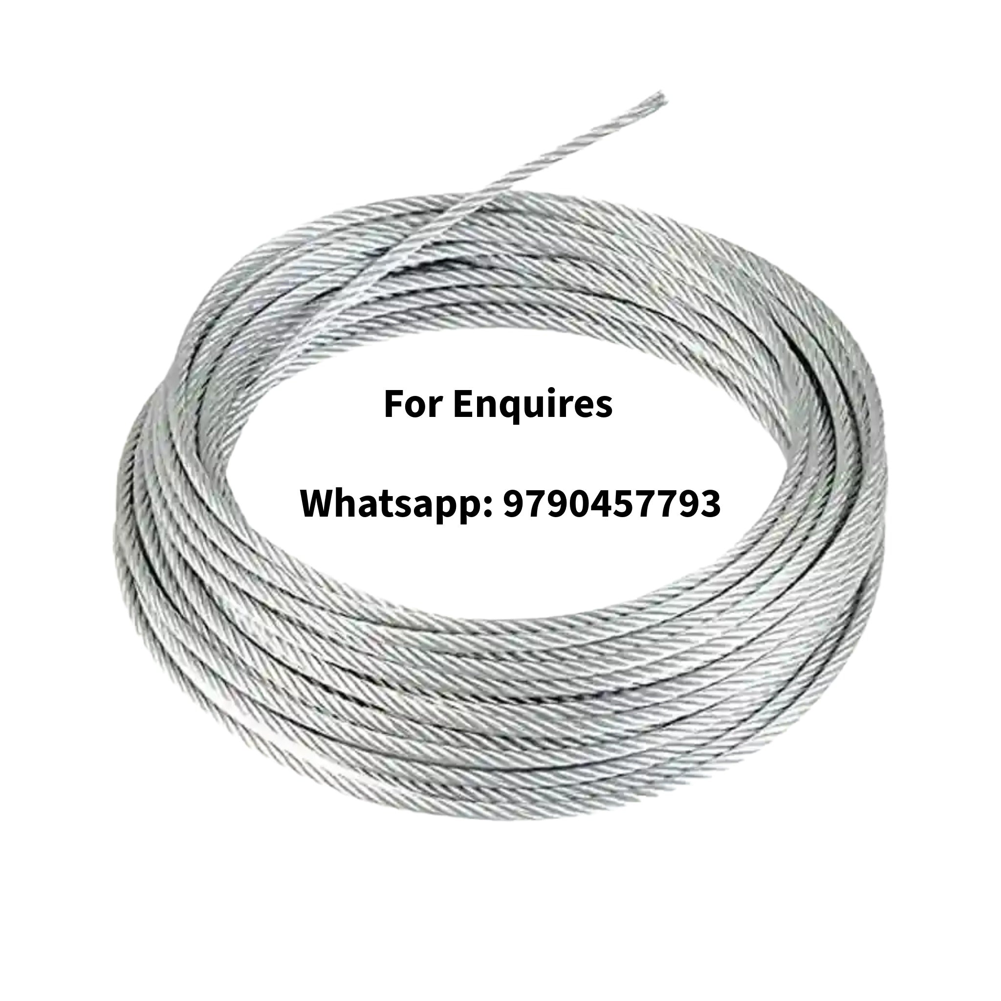Stainless Steel Wire Rope / Galvanised Steel Wire Rope / Gym Rope / PV ...