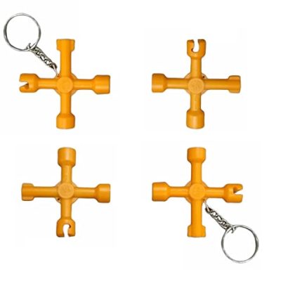 4 Way Electrical Panel Key